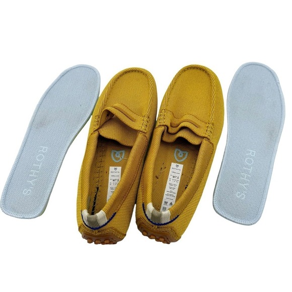 Rothy's The Driver In Sunflower The Driver Flat Loafer Women's Size 7.5 NWOB - Picture 12 of 12